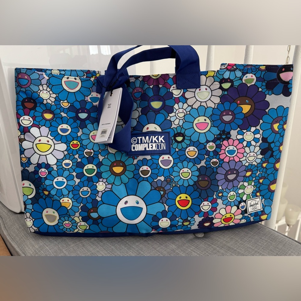 Takashi Murakami x Herschel ComplexCon 2017 Oversized Tote New with Tags